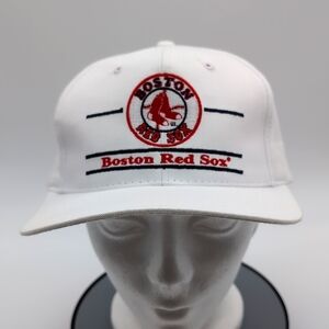 The Game| NWT Vintage MLB The Boston Red Sox White Sports Cap Snap Back